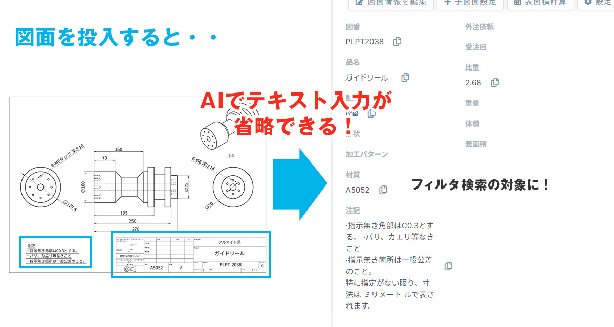 AI-OCR抽出機能
